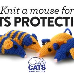 Knit A Mouse For Cats Protection