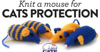 Knit A Mouse For Cats Protection