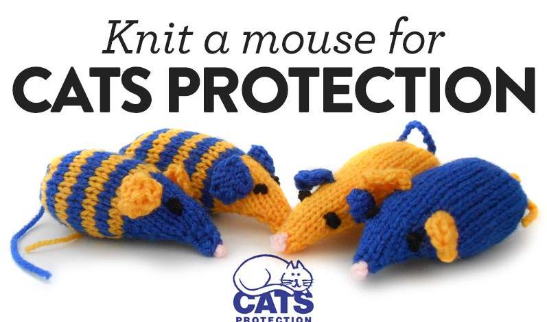 Knit A Mouse For Cats Protection