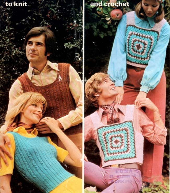 13 Hilarious Vintage Patterns for Couples