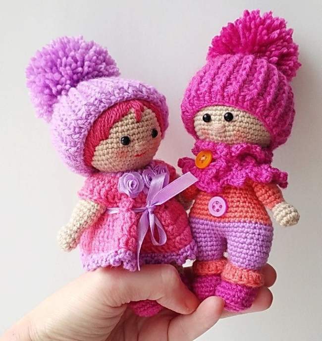 13 Undeniably Incredible Crochet Dolls