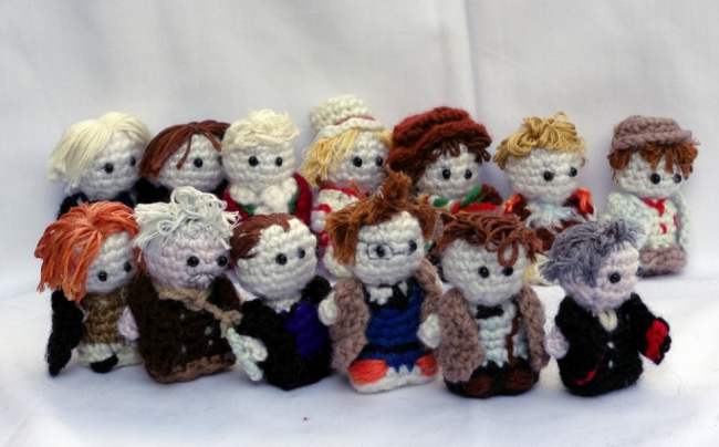 10 Doctor Who Patterns to Crochet While Watching the New Year Special