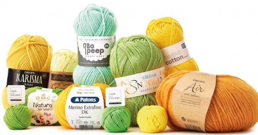One Green Yarn Bundle