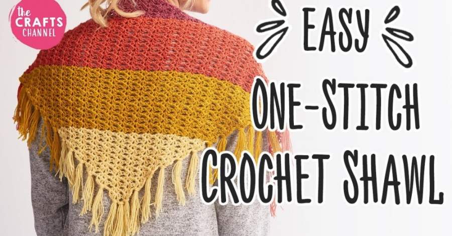 Easy One-Stitch Crochet Shawl with Stuart Hillard