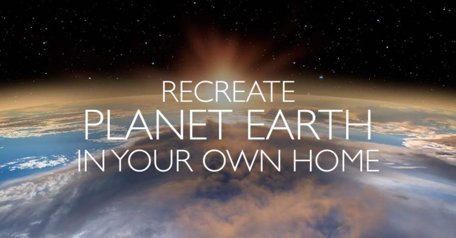 Recreate Planet Earth In Your Own Home