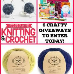 Six Crafty Giveaways To Enter Today