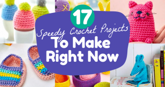 17 Speedy Crochet Projects To Make Right Now