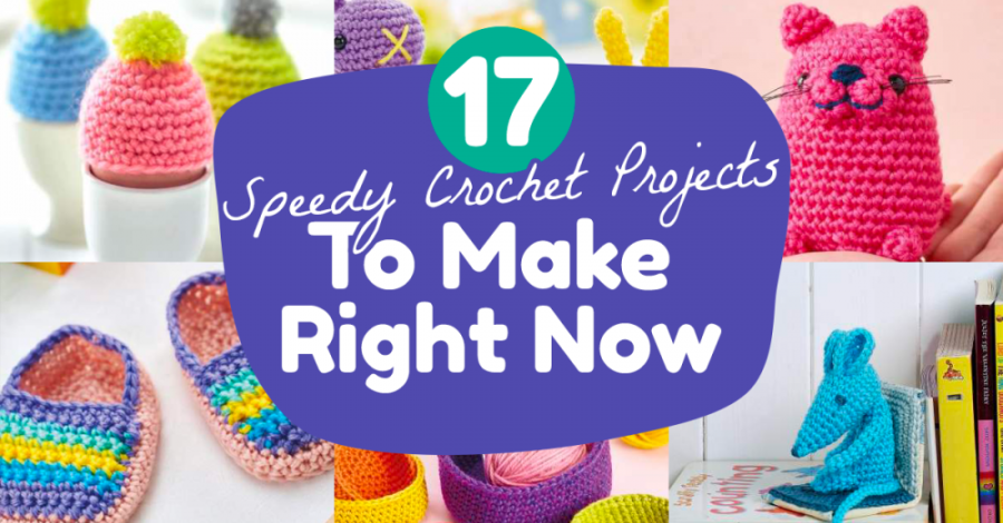 17 Speedy Crochet Projects To Make Right Now