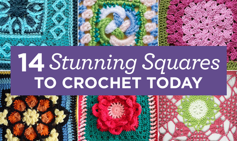 14 Stunning Squares To Crochet Today