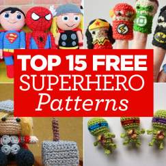 Top 15 FREE Superhero Patterns