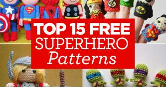 Top 15 FREE Superhero Patterns