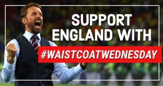 Support England With #WaistcoatWednesday