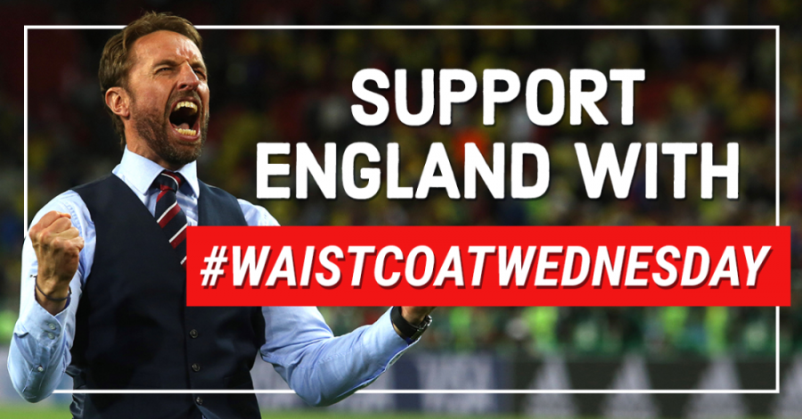 Support England With #WaistcoatWednesday