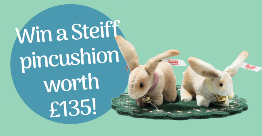 Win a Steiff pincushion worth £135!