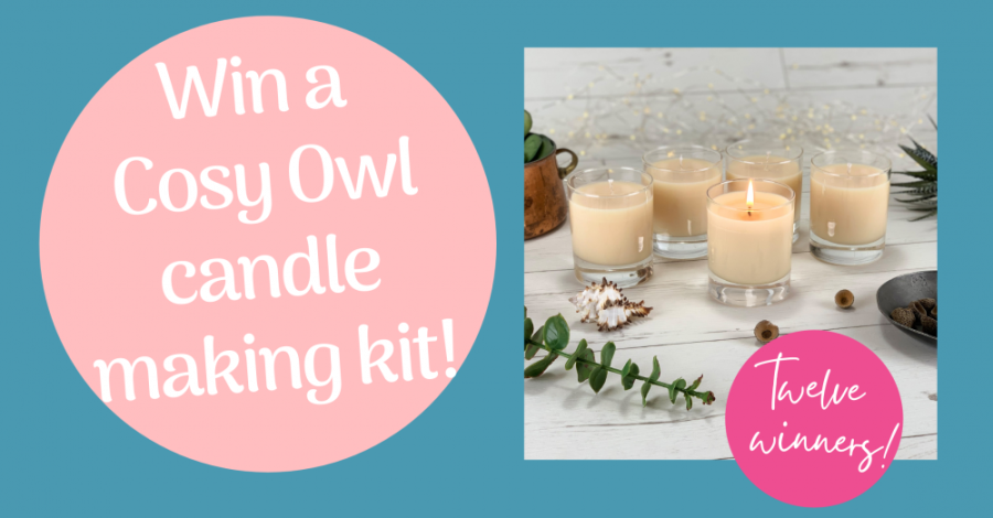 Win a Cosy Owl candle making kit!