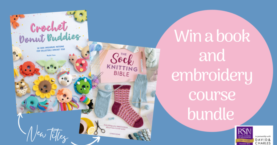 Win a Book Bundle and Embroidery Course Worth £100