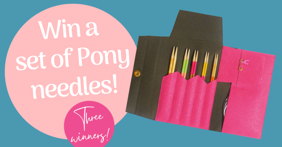 Win a brand new set of Pony needles!