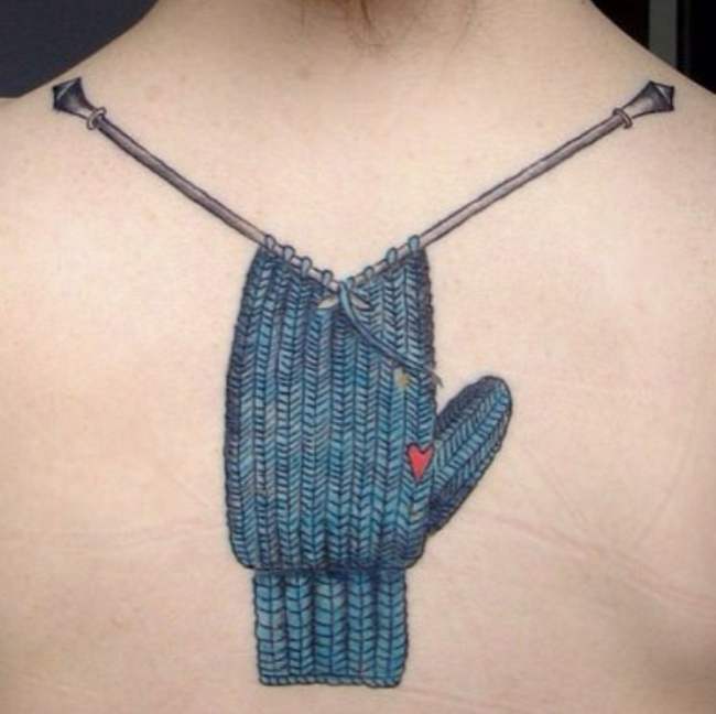 20 Tattoos For Knitting & Crochet Lovers