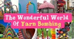 The Wonderful World of Yarn Bombing