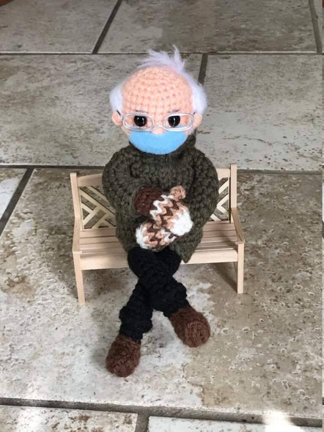 Knit or crochet your own Bernie Sanders’ mittens