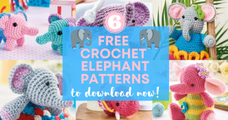 6 Free Crochet Elephant Patterns
