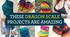 These Dragon Scale Knit & Crochet Projects Are Amazing