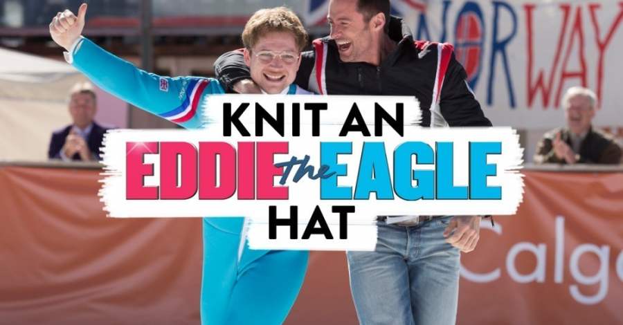 Knit An Eddie The Eagle Hat