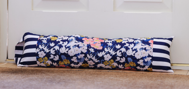 8 Free DIY Draught Excluders to Make