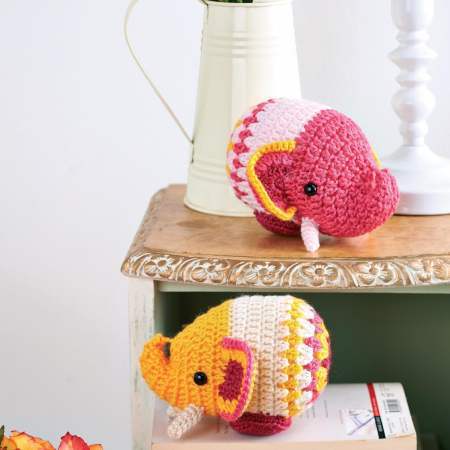 Elephant granny 2025 square crochet pattern
