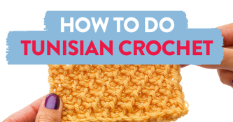 How To Do Tunisian Crochet