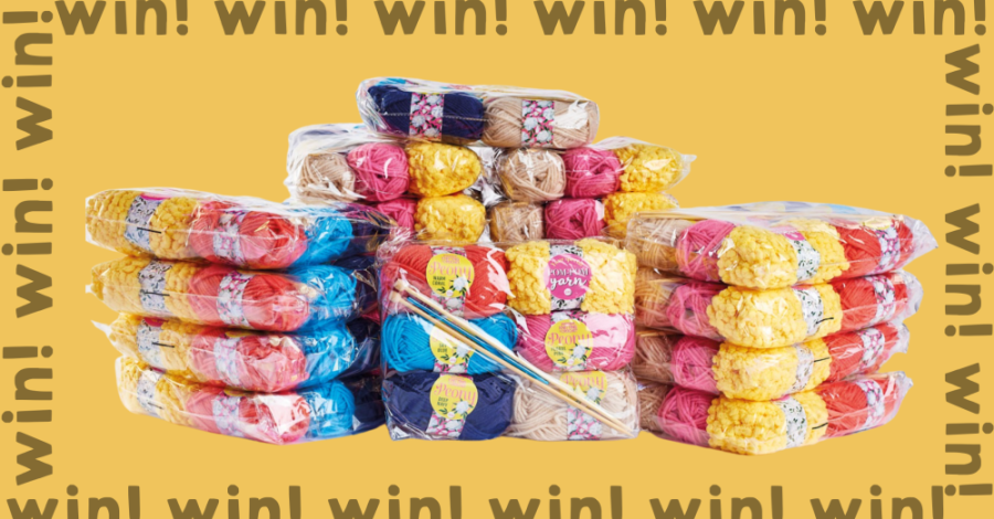 Win a yarn kit and pattern bundle!