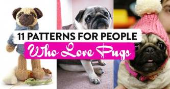 11 Patterns For People Who Love Pugs