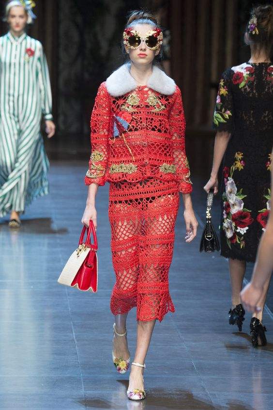 9 Times Crochet Was On The Catwalk