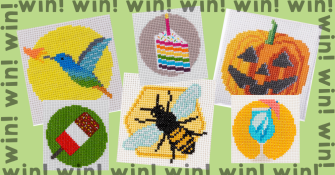 Win a bundle of cross stitch kits from STITCHFINITY