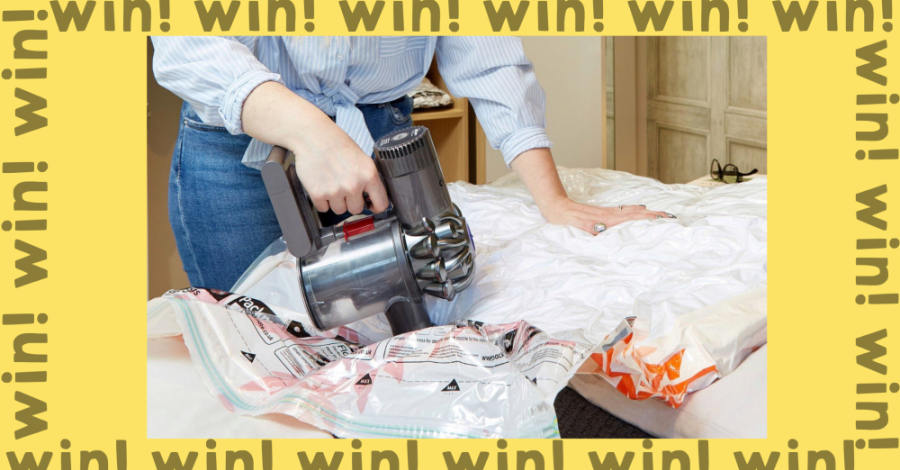 WIN Packmate vacuum storage bags!