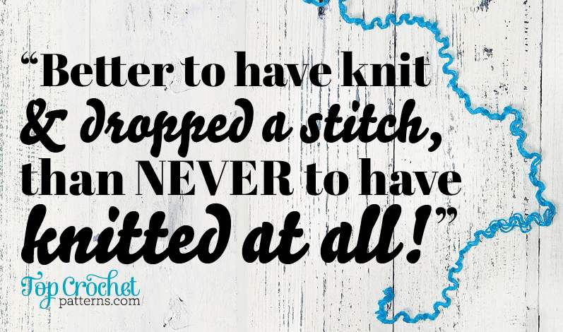 FREE Better To Have Knit & Dropped A Stitch Poster