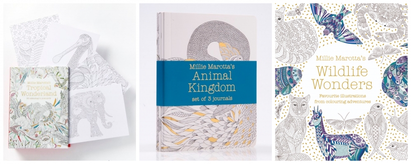 Millie Marotta Colouring Bundle Millie Marotta Colouring Bundle