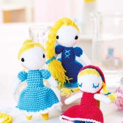 Amigurumi fairytale characters