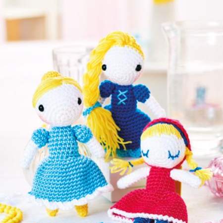 Amigurumi fairytale characters
