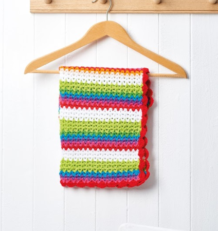 Scalloped Baby Blanket