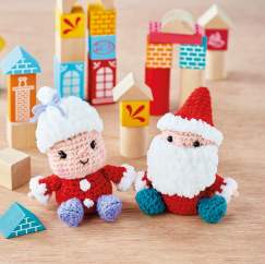 Mini Mr & Mrs Claus