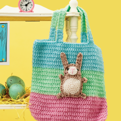 Easter Bunny Tote Bag