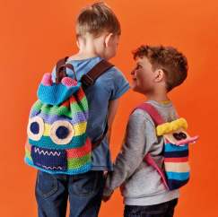 Crochet & Knit Monster Rucksacks