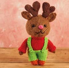 Crochet & Knit Rudolph