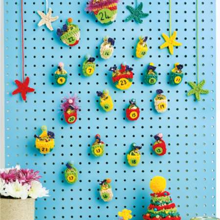 Crochet advent calendar