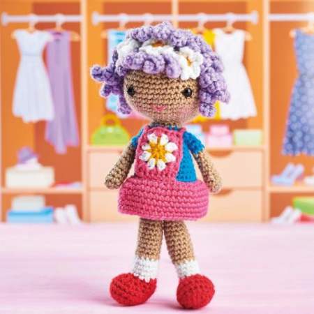 Curly-haired Doll