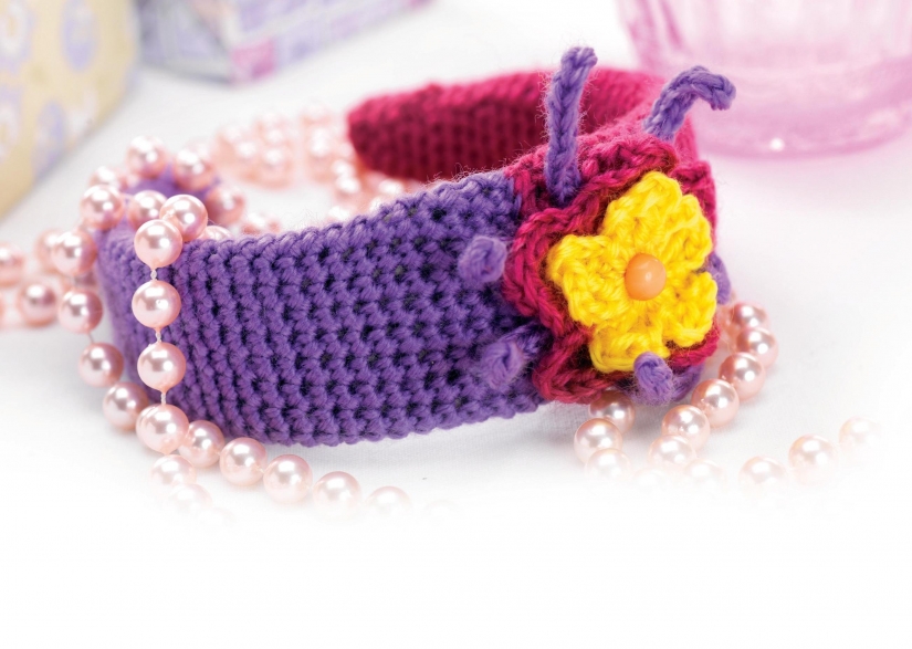 Double crochet headband Double crochet headband