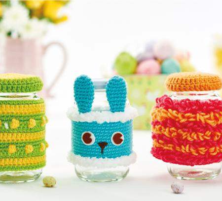 Easter Jar Cosies