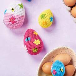 Embroidered Easter Eggs