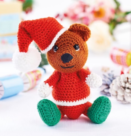 Festive Brown Bear